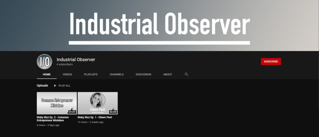 Industrial Observer Channel