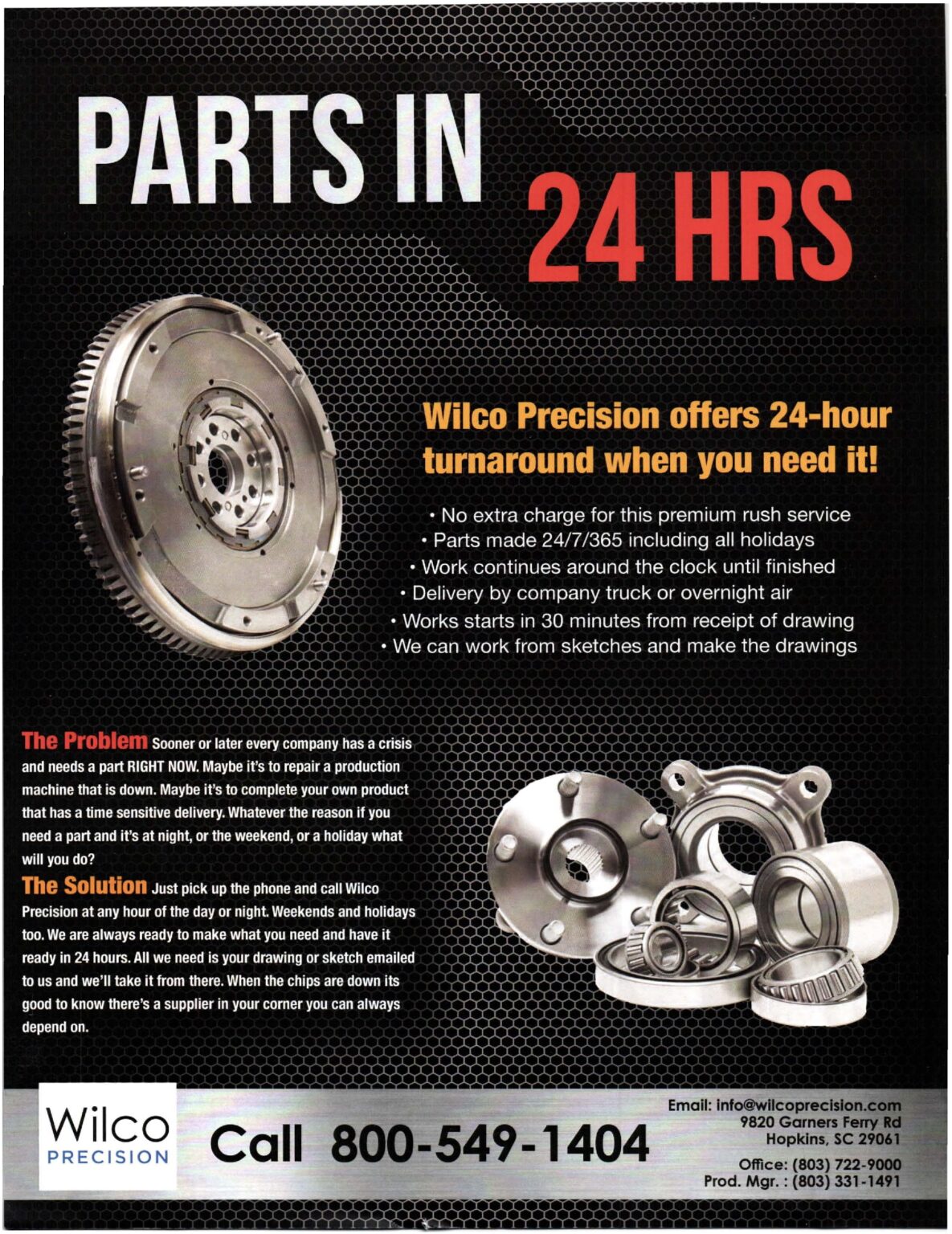 Wilco Precision James Cendoma